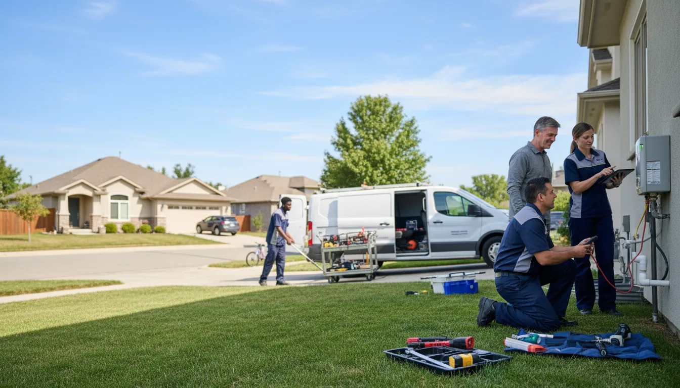 Tankless water heater service in Carlos, MN